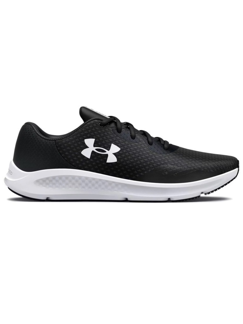 Under Armour Men's Black and White Athletic Running Shoes